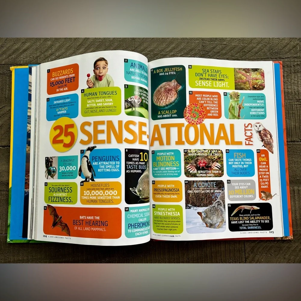 5000 Awesome Facts About Everything National Geographic Kids Hardcover